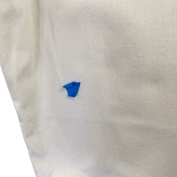 Vanilla Star Juniors Sz 11 Mom Jean White Raw Rolled Cuff Distressed StretchNEW - Picture 13 of 13